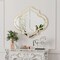 Wisfor Large Beveled Decorative Mirror Wall Bathroom Mirror w/ Gold Frame